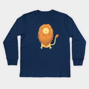 Scruffy Lion Kids Long Sleeve T-Shirt